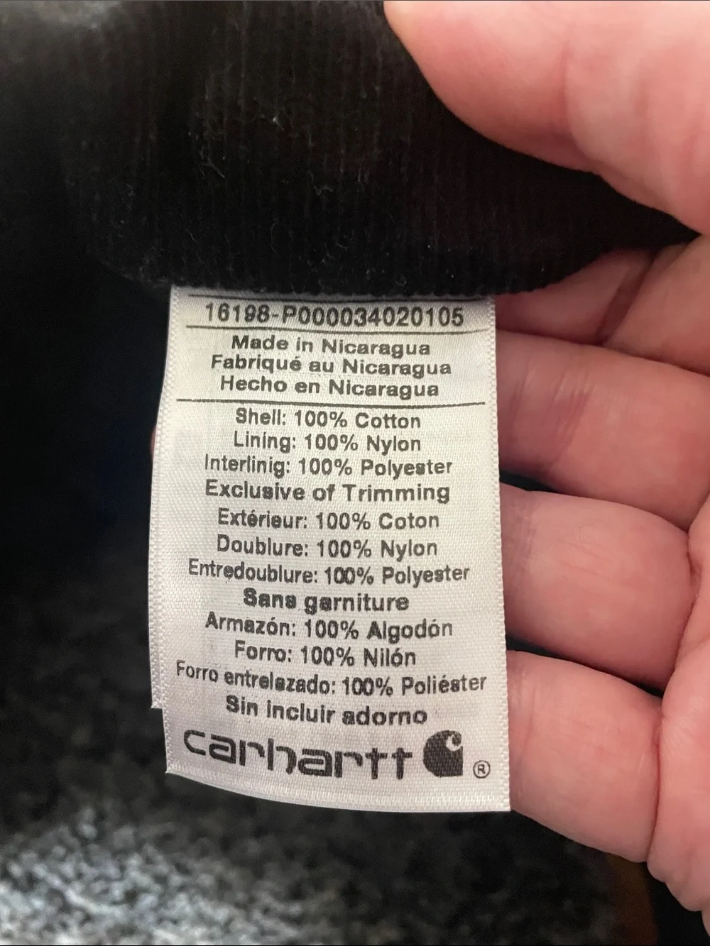 Carhartt Barn/ Chore Coat for Dog Large